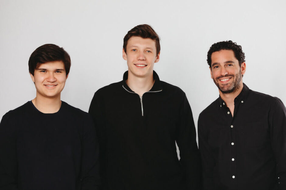 Float co-founders L to R: Griffin Keglevich, Ruslan Nikolaev and Rob Khazzam.